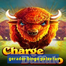 gerador bingo palavras